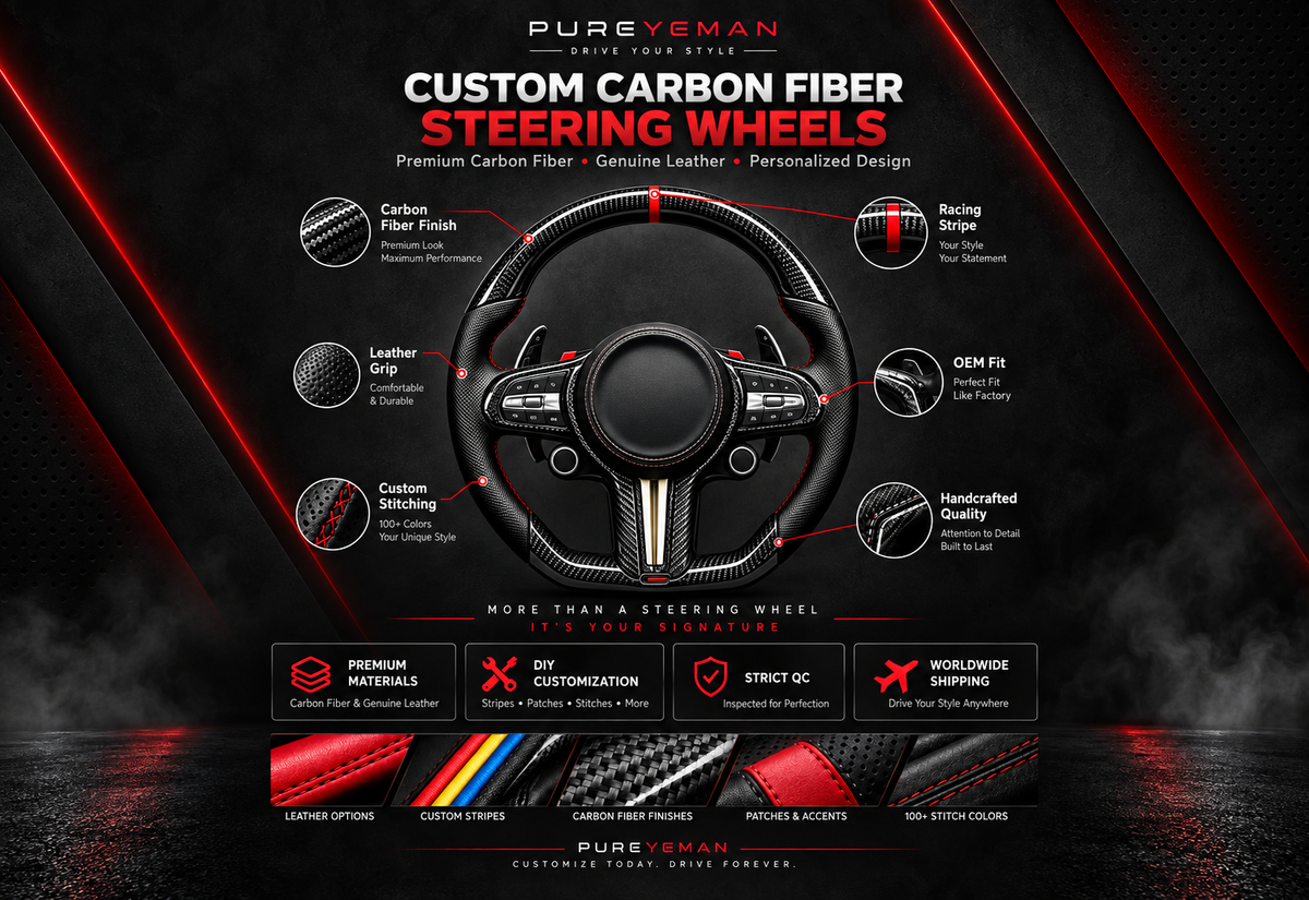 Carbon Fiber Steering Wheel