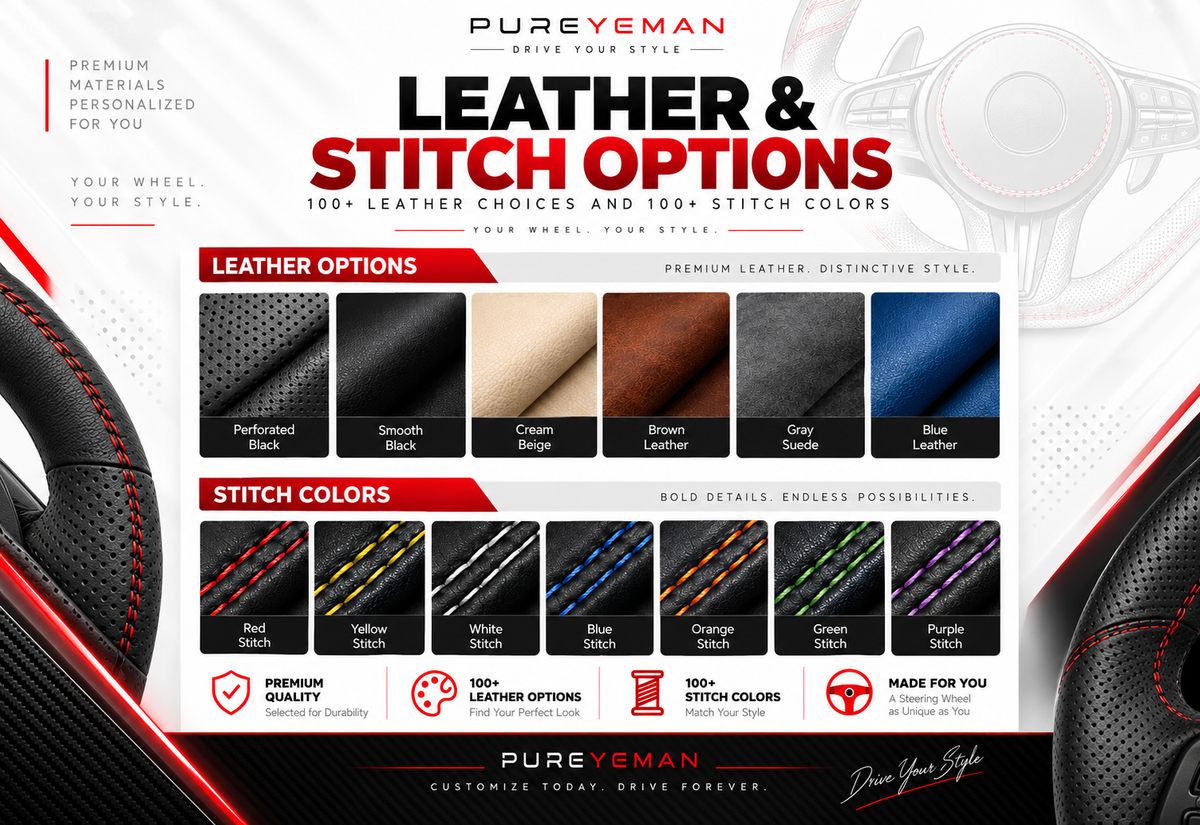 Leather/Stitching Options