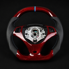 Carbon Fiber Steering Wheel for BMW E90 E92 E93 M3 328i 335i 135i 2006-2014 W/Cover