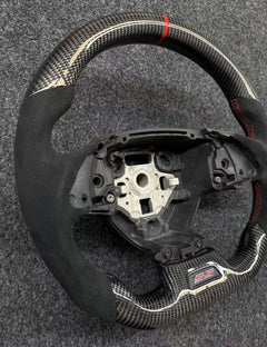 Carbon Fiber Alcantara Steering Wheel Fit for Chevrolet Camaro ZL1 SS 2016-2024