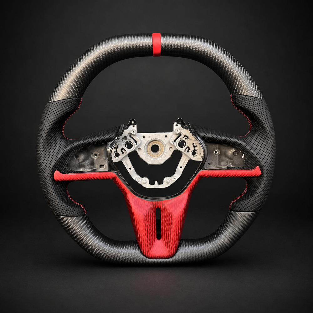Carbon Fiber Steering Wheel For Nissan GT-R 2009-2024