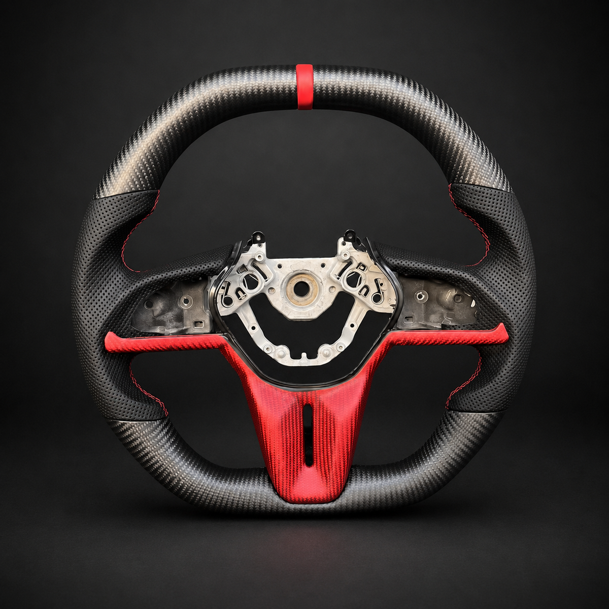 Carbon Fiber Steering Wheel For Nissan GT-R 2009-2024