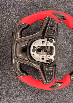 Carbon Fiber Steering Wheel For Chevrolet Camaro Gen6 2012-2025