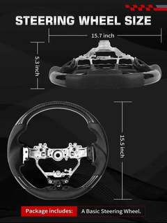 REAL CARBON FIBER STEERING WHEEL FOR LEXUS ISF IS200/250/ 300/350 2014-2024