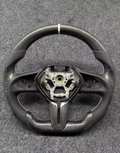Carbon Fiber Steering Wheel For Infiniti Q50 Q60 QX50 QX55 W/Cover 2016-2024