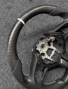 Carbon Fiber Steering Wheel For Infiniti Q50 Q60 QX50 QX55 W/Cover 2016-2024