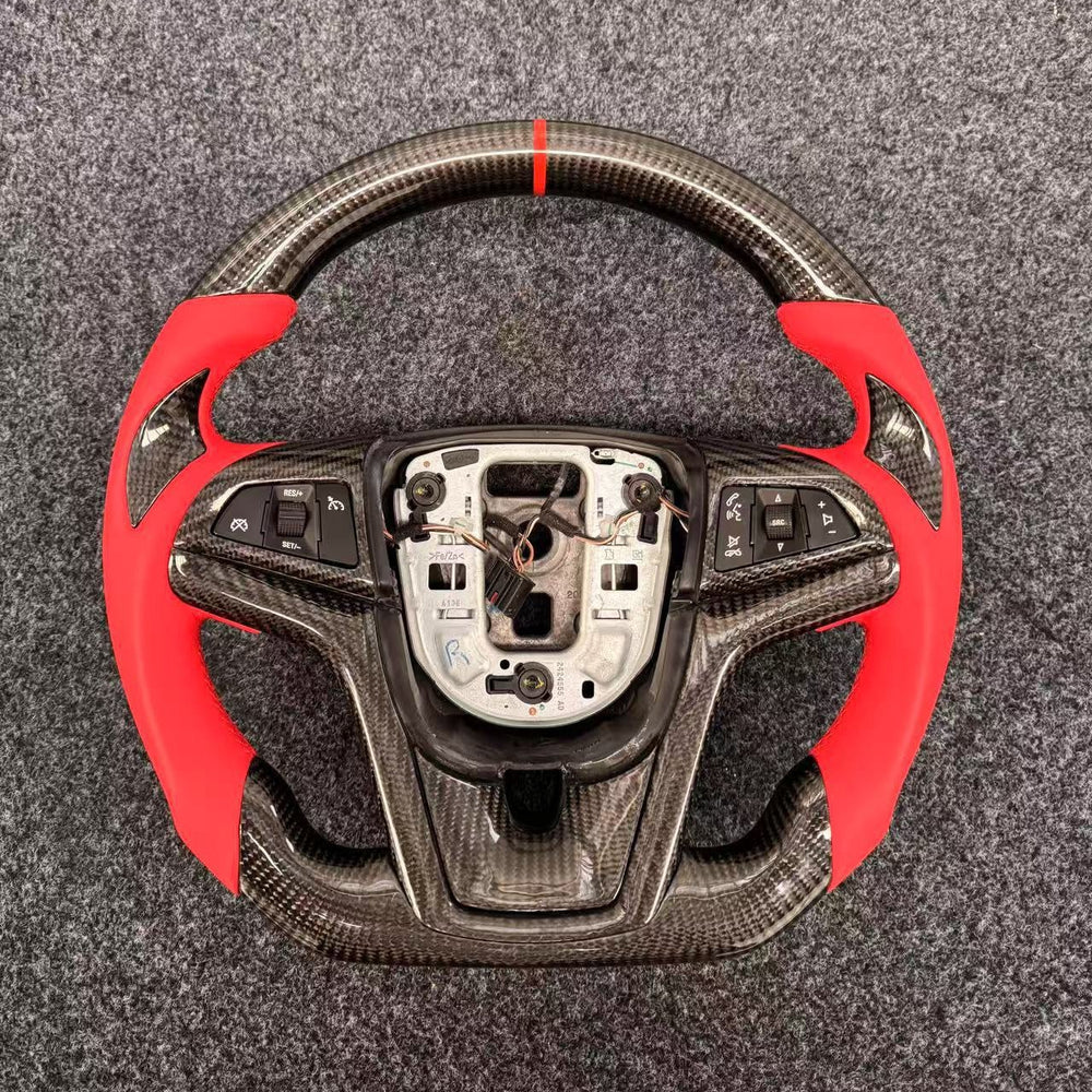Carbon Fiber Steering Wheel For Chevrolet Camaro Gen6 2012-2025