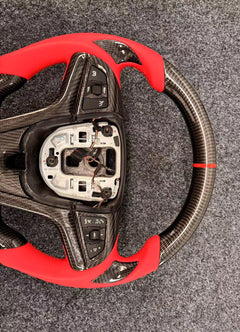 Carbon Fiber Steering Wheel For Chevrolet Camaro Gen6 2012-2025
