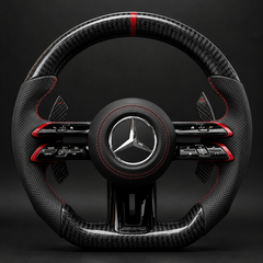 Carbon Fiber Steering Wheel for Mercedes-Benz AMG C Class W204 C63 C43 W212 W207 2012-2024