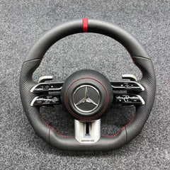 Carbon Fiber Steering Wheel for Mercedes-Benz AMG A B C S G E 2012-2024 OLD TO NEW