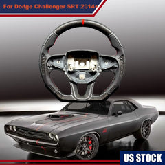 Carbon Fiber Steering Wheel for Dodge Charger Jeep Grand Cherokee (SXT/GT/RT/SRT) 2015-2020
