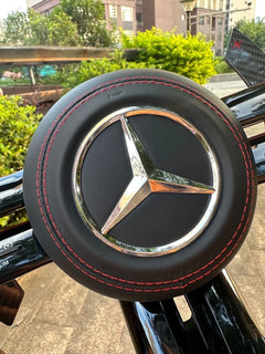 Carbon Fiber Steering Wheel for Mercedes-Benz AMG C Class W204 C63 C43 W212 W207 2012-2024