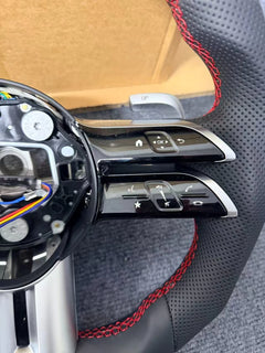 Carbon Fiber Steering Wheel for Mercedes-Benz AMG A B C S G E 2012-2024 OLD TO NEW
