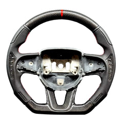 Carbon Fiber Steering Wheel for Dodge Charger Jeep Grand Cherokee (SXT/GT/RT/SRT) 2015-2020