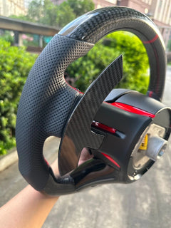 Carbon Fiber Steering Wheel for Mercedes-Benz AMG C Class W204 C63 C43 W212 W207 2012-2024
