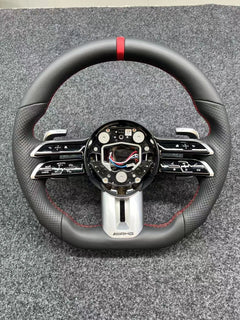 Carbon Fiber Steering Wheel for Mercedes-Benz AMG A B C S G E 2012-2024 OLD TO NEW