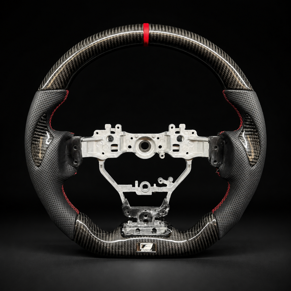 REAL CARBON FIBER STEERING WHEEL FOR LEXUS ISF IS200/250/ 300/350 2014-2024