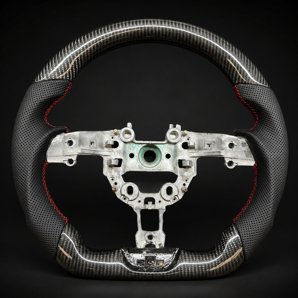 REAL CARBON FIBER STEERING WHEEL FOR KIA STINGER/GT2 2018-2023
