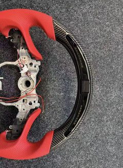 LED Carbon Fiber Steering Wheel For Lexus LC500 LC500H 2016-2026