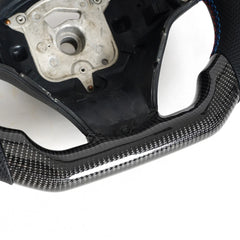 Carbon Fiber Perforated Leather Steering Wheel for BMW E90 E92 E93 M3 328i SSG