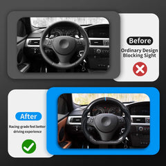 Carbon Fiber Perforated Leather Steering Wheel for BMW E90 E92 E93 M3 328i SSG